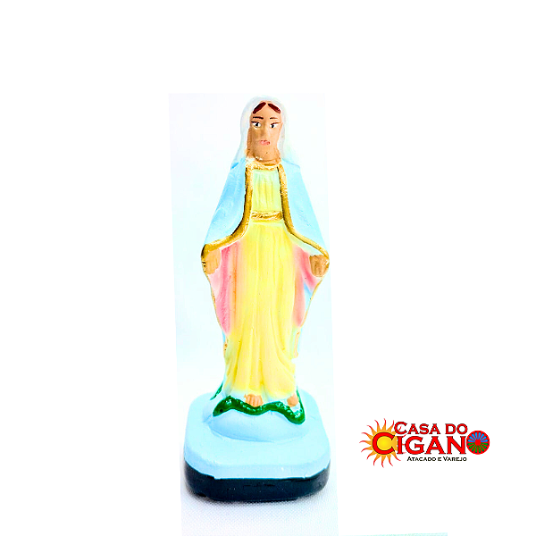 Imagem - Nossa Senhora das Graças - 10cm - Gesso